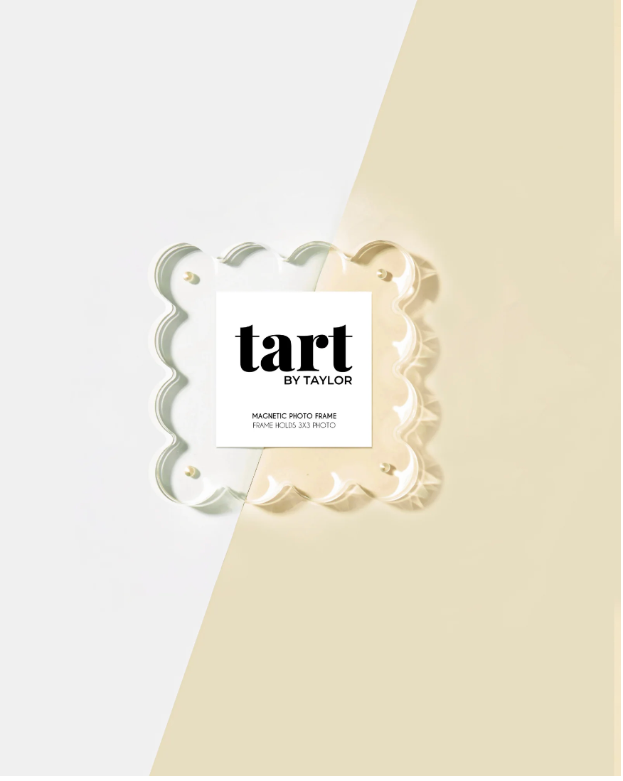 Tart By Taylor Clear Mini Acrylic Picture Frame