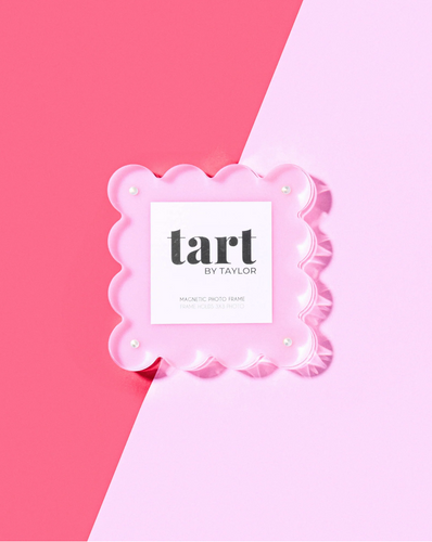 Tart By Taylor Light Pink Mini Acrylic Picture Frame