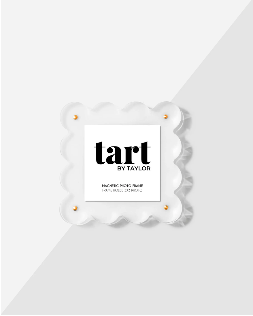 Tart By Taylor White Mini Acrylic Picture Frame