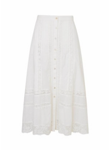 LoveShackFancy Allesia Skirt