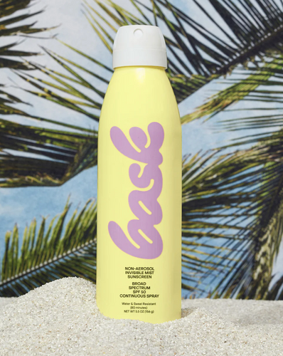 Bask Sunscreen Non-Aerosol Invisible Mist SPF 50