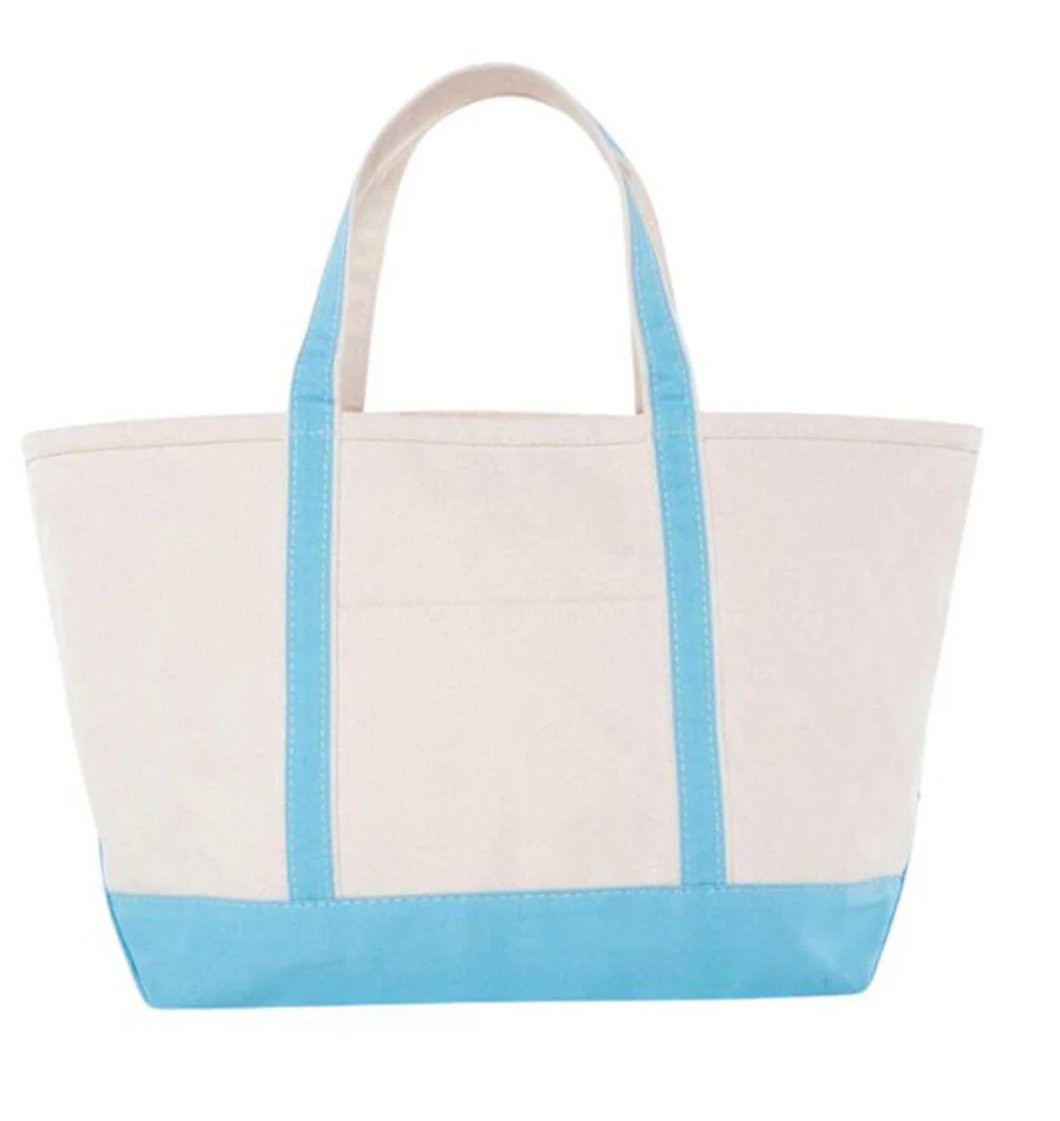 Medium Classic Tote in Baby Blue