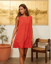 Ciao Lucia Pavo Clay Cotton Dress