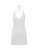 LoveShackFancy Laurelin Dress in Ivory