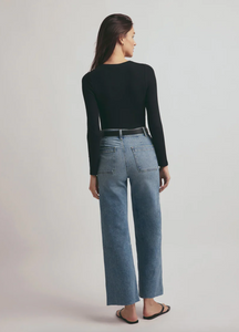 Favorite Daughter Mischa Super High Rise Wide Leg Ankle