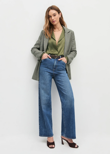Favorite Daughter Mischa Super High Rise Wide Leg Shortie