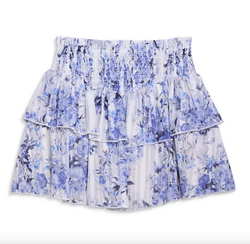 Katie J Brooke Skirt in Glacier Floral