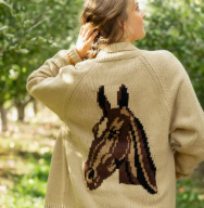 Chunky Horse Cardigan