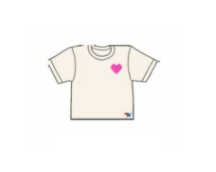 Aviator Nation Heart Print - Boyfriend Tee