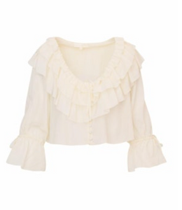 LoveShackFancy Warlow Top