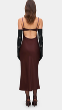 Anna October Waterlily Dress in Chocolate