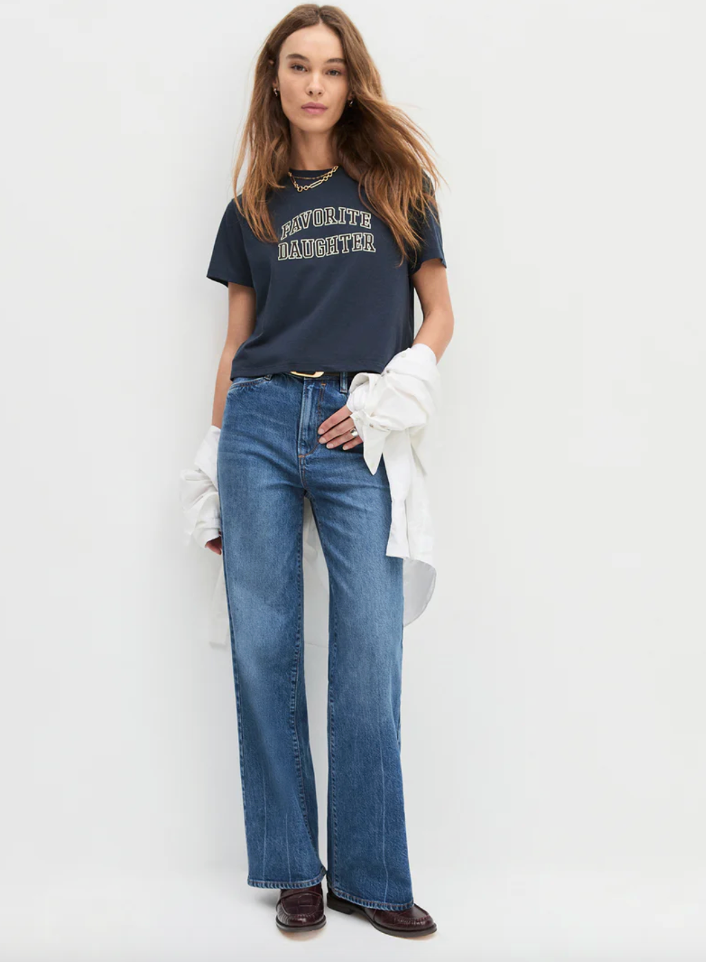Favorite Daughter Mischa Super High Rise Wide Leg Shortie