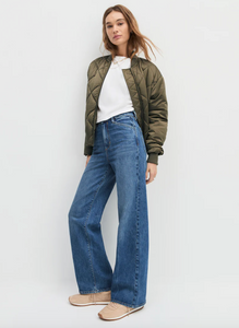 Favorite Daughter Mischa Super High Rise Wide Leg Shortie