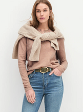 Favorite Daughter Suede Jean Belt in Smoketree