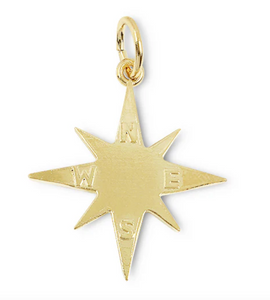 Hart Star Compass Charm