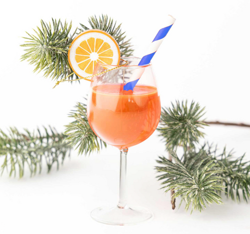 Aperitif Boxed Glass Ornament
