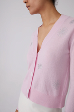 Crystal Embellished Snowflake Cashmere Sweater