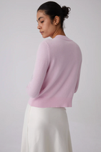 Crystal Embellished Snowflake Cashmere Sweater