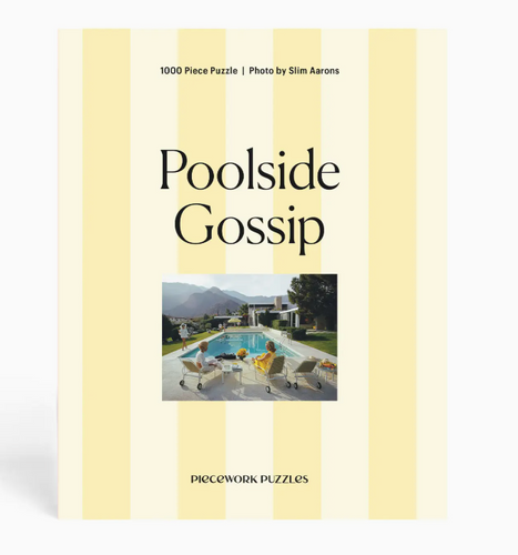 Poolside Gossip - Slim Aarons Collab - 1000 Piece Puzzle
