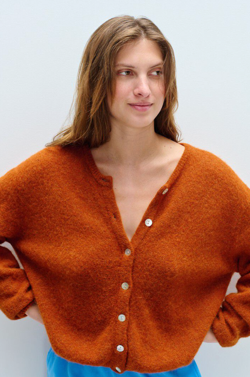 American Vintage Cardigan Vitow Copper