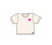 Aviator Nation Heart Print - Boyfriend Tee