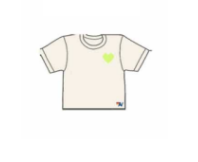 Aviator Nation Heart Print - Boyfriend Tee