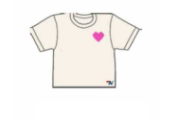 Aviator Nation Heart Print - Boyfriend Tee