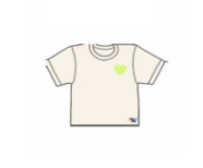 Aviator Nation Heart Print - Boyfriend Tee