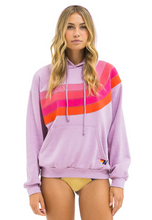 Aviator Nation Wave Stripe 4- Pullover Hoodie Relaxed