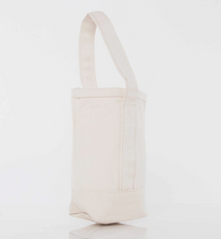 Two-Bottle Canvas Wine Tote