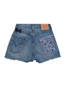 Call It By Your Name Denim Shorts (Shades of Blue)