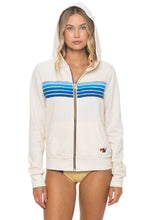 Aviator Nation 5 Stripe Zip Hoodie