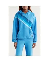 Aviator Nation Cross Stripe Pullover Hoodie