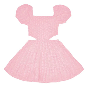 Katie J Phoenix Dress in Baby Pink
