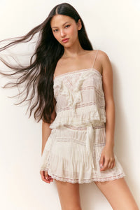 LoveShackFancy Willia Skirt