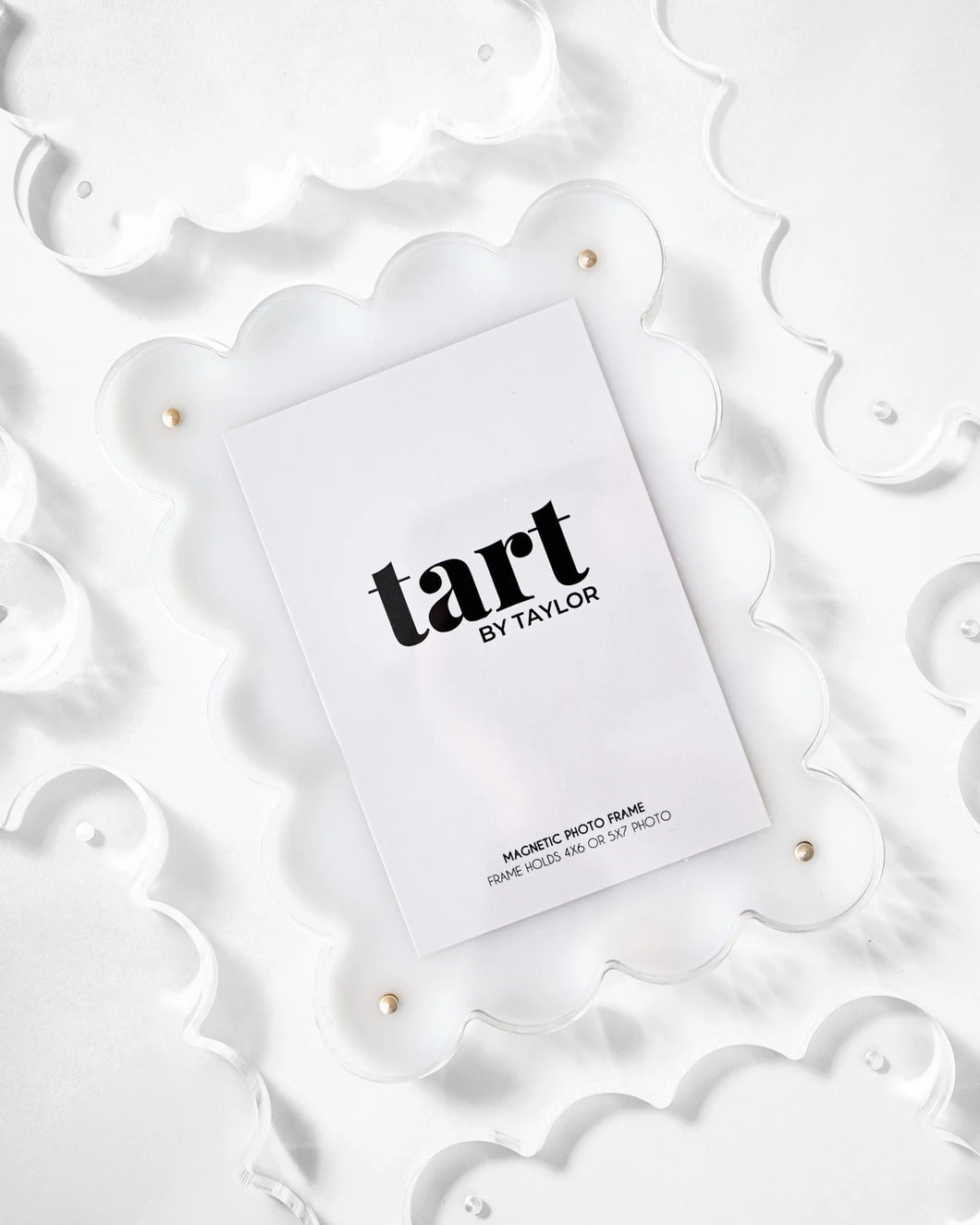 Tart by Taylor White Acrylic Picture Frame
