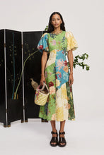 Alemais Avery Spliced Midi Dress