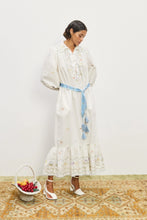 Alemais Giulia Embroidered Midi Dress