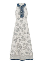 Alemais Lucky Lace Up Midi Dress