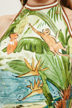 Alemais Toucan Tango Halter Mini Dress