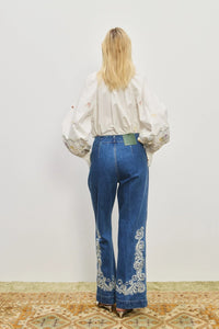 Alemais Giulia Embroidered Blouse