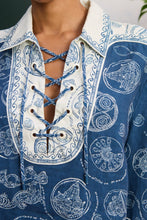 Alemais Lucky Lace Up Top