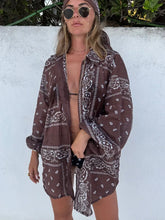 Brown Bandana Set