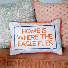 War Eagle Needlepoint Pillow