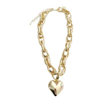 Mitylene Alyssa Choker Heart Necklace