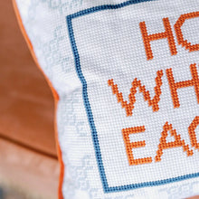 War Eagle Needlepoint Pillow