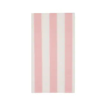 Petal Pink Cabana Stripe Guest Napkins