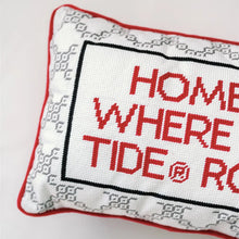 Roll Tide Needlepoint Pillow