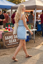 Lace Trim Mini Dress