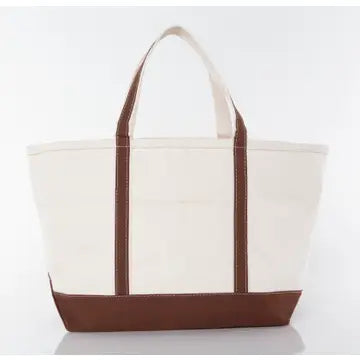 Large Classic Tote in Brown